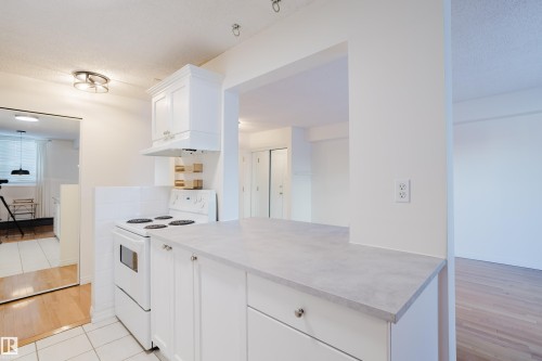 106 11217 103 Avenue, Edmonton, AB - Indoor Photo Showing Kitchen