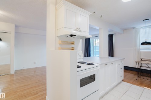 106 11217 103 Avenue, Edmonton, AB - Indoor Photo Showing Kitchen