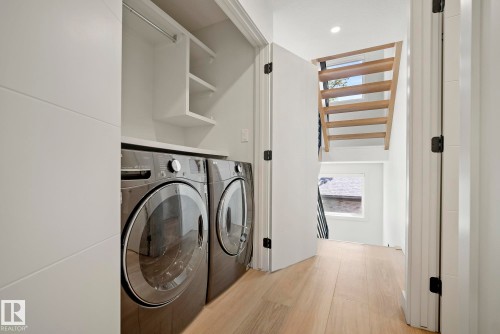 8803 Strathearn Drive, Edmonton, AB - Indoor Photo Showing Laundry Room