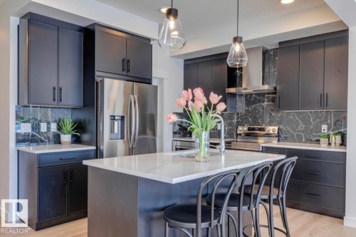 1530 Grant Way, Edmonton, AB - Indoor Photo Showing Kitchen With Upgraded Kitchen