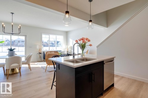 1530 Grant Way, Edmonton, AB - Indoor Photo Showing Kitchen With Double Sink