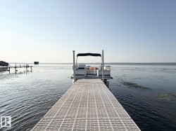 Dock area featuring a water view - 
