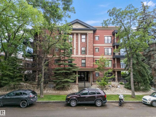 405 10232 115 St Nw, Edmonton, AB - Outdoor With Balcony