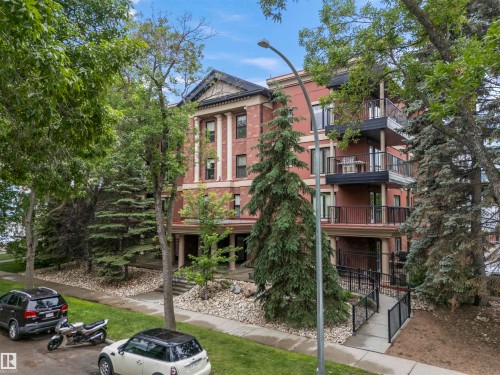 405 10232 115 St Nw, Edmonton, AB - Outdoor With Balcony