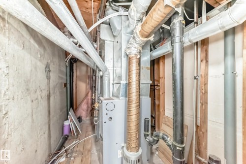 72 Howson Crescent, Edmonton, AB - Indoor Photo Showing Basement