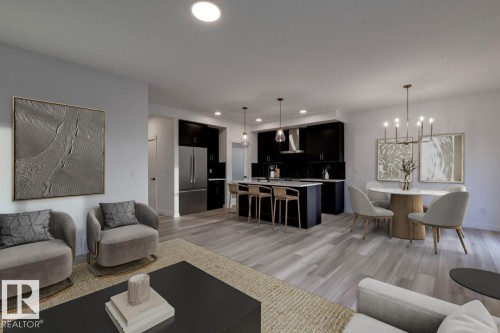 907 18 Avenue, Edmonton, AB - Indoor Photo Showing Living Room