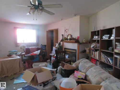 4103 111A Street, Edmonton, AB - Indoor With Fireplace