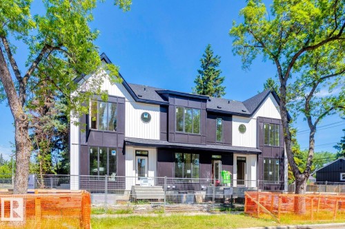 14816 93 Avenue, Edmonton, AB - Outdoor With Deck Patio Veranda With Facade