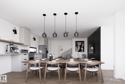 11347 111 Avenue, Edmonton, AB - Indoor Photo Showing Dining Room