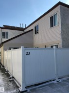 View of home's exterior deck fence - 