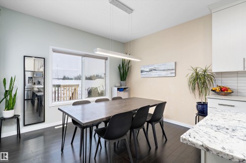 2927 11 Street, Edmonton, AB - Indoor Photo Showing Dining Room