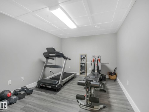 1785 Westerra Loop, Stony Plain, AB - Indoor Photo Showing Gym Room