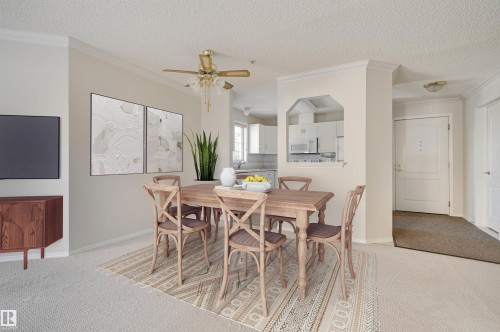 205 13450 114 Avenue, Edmonton, AB - Indoor Photo Showing Dining Room
