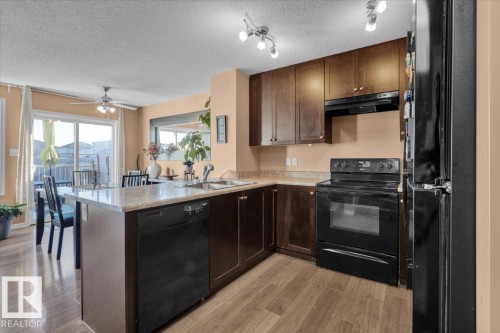 1853 28 Street, Edmonton, AB - Indoor Photo Showing Kitchen With Double Sink
