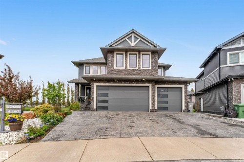 5503 Poirier Way, Beaumont, AB - Outdoor With Facade