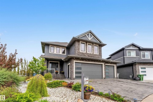 5503 Poirier Way, Beaumont, AB - Outdoor With Facade