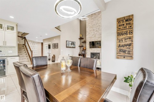5503 Poirier Way, Beaumont, AB - Indoor Photo Showing Dining Room