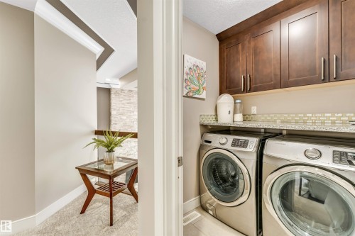 5503 Poirier Way, Beaumont, AB - Indoor Photo Showing Laundry Room