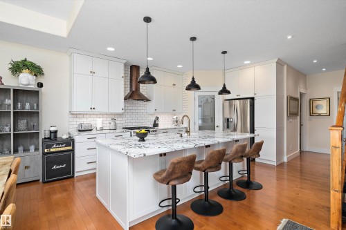1644 Hector Road, Edmonton, AB - Indoor Photo Showing Kitchen With Stainless Steel Kitchen With Upgraded Kitchen