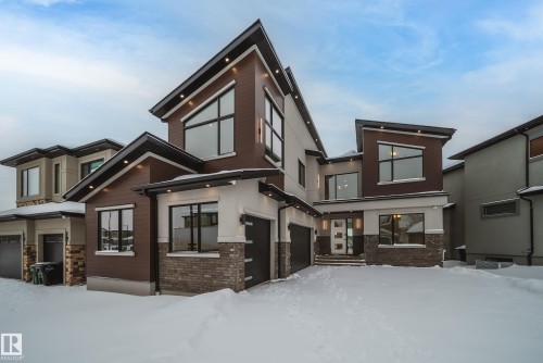 5605 Cautley Cove Cove, Edmonton, AB - Outdoor With Facade