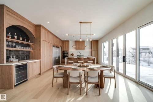 5605 Cautley Cove Cove, Edmonton, AB - Indoor Photo Showing Dining Room