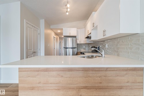 12044 79 Street, Edmonton, AB - Indoor Photo Showing Kitchen With Double Sink