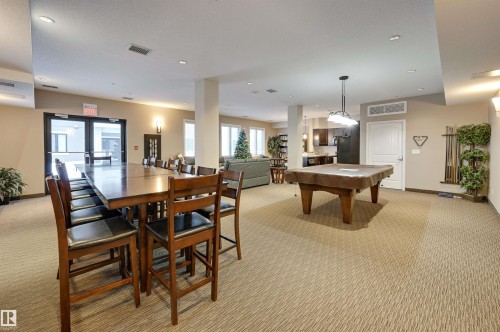 221 6083 Maynard Way, Edmonton, AB - Indoor Photo Showing Dining Room