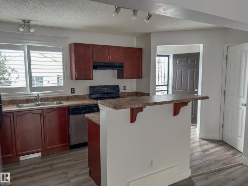 5612 202 Street, Edmonton, AB - Indoor Photo Showing Kitchen With Double Sink
