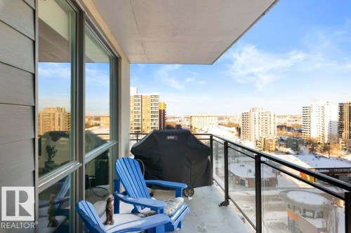1104 10046 117 Street, Edmonton, AB - Outdoor With Balcony With View With Exterior