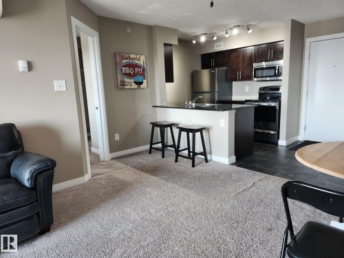 407 270 Mcconachie Drive, Edmonton, AB - Indoor Photo Showing Kitchen With Double Sink
