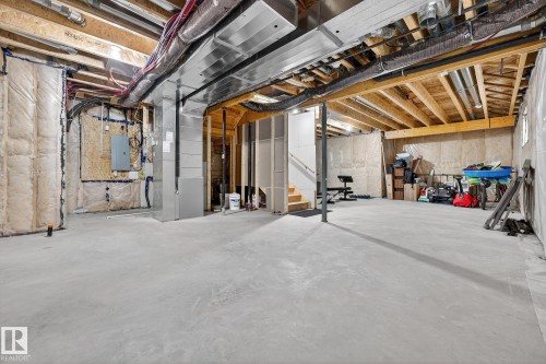 86 Meadowlink Common, Spruce Grove, AB - Indoor Photo Showing Basement