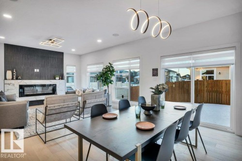 5204 Kimball Crescent, Edmonton, AB - Indoor With Fireplace