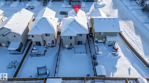 Aerial perspective of suburban area - 5734 175A Avenue, Edmonton, AB - Outdoor