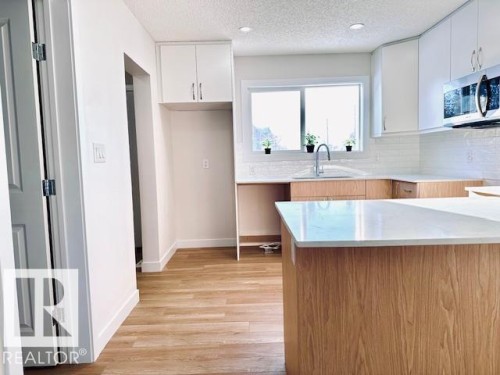 4845 115 Avenue, Edmonton, AB - Indoor Photo Showing Kitchen