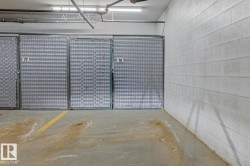 Garage featuring concrete block wall - 