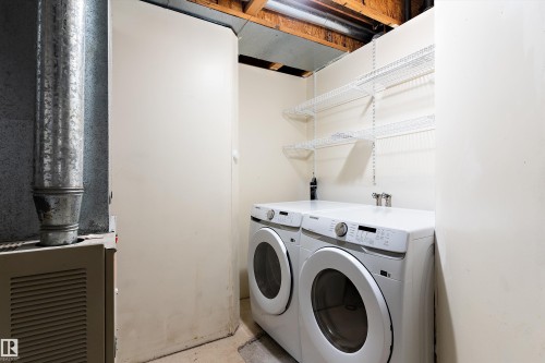 63 1033 Youville Drive W, Edmonton, AB - Indoor Photo Showing Laundry Room