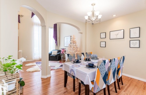 1135 116 Street, Edmonton, AB - Indoor Photo Showing Dining Room