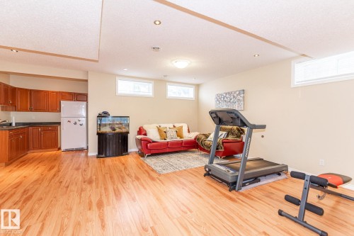1135 116 Street, Edmonton, AB - Indoor Photo Showing Gym Room