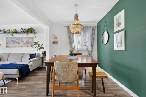 9022 92 Street, Edmonton, AB - Indoor Photo Showing Dining Room