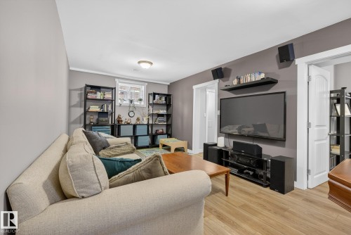 9022 92 Street, Edmonton, AB - Indoor Photo Showing Living Room