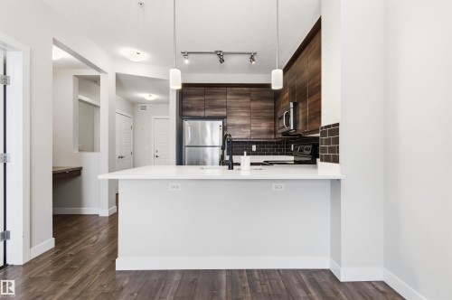202 2590 Anderson Way, Edmonton, AB - Indoor Photo Showing Kitchen