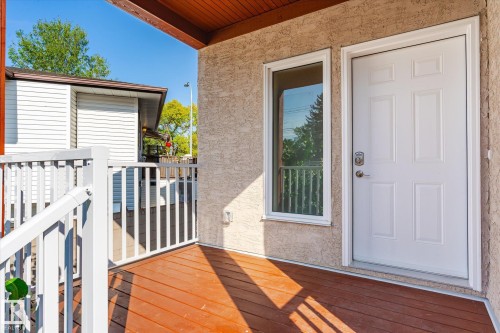 9306 91 Street, Edmonton, AB - Outdoor With Deck Patio Veranda With Exterior