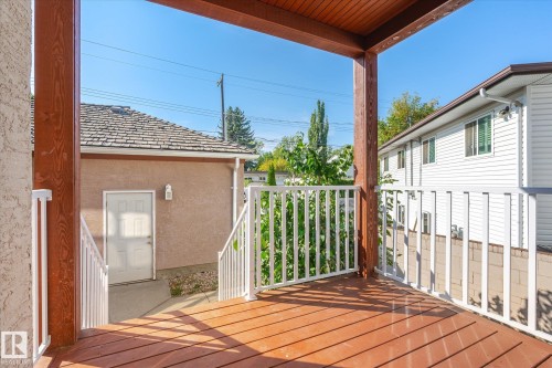 9306 91 Street, Edmonton, AB - Outdoor With Deck Patio Veranda With Exterior