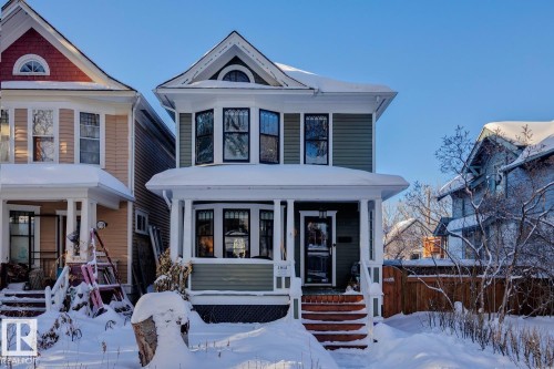 10720 126 Street, Edmonton, AB - Outdoor With Deck Patio Veranda With Facade