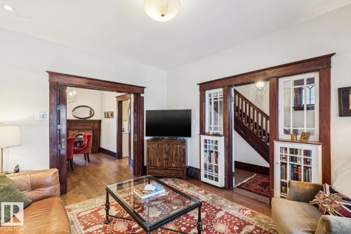 10720 126 Street, Edmonton, AB - Indoor Photo Showing Living Room