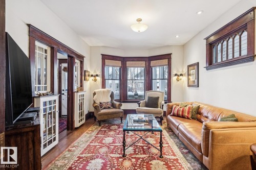 10720 126 Street, Edmonton, AB - Indoor Photo Showing Living Room
