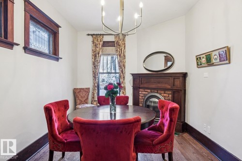 10720 126 Street, Edmonton, AB - Indoor Photo Showing Dining Room