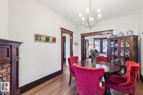 10720 126 Street, Edmonton, AB - Indoor Photo Showing Dining Room