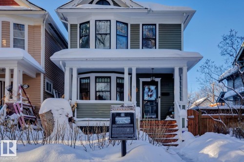 10720 126 Street, Edmonton, AB - Outdoor With Deck Patio Veranda With Facade