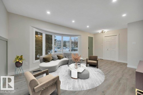 44 Athapaskan Drive, Leduc, AB - Indoor Photo Showing Living Room